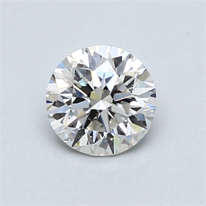 Picture of 0.70 Carats, Round Diamond with Very Good Cut, I Color, SI2 Clarity and Certified by GIA