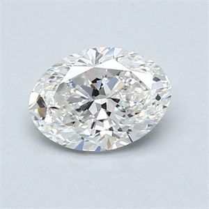 Picture of 0.80 Carats, Oval Diamond with  Cut, G Color, VS2 Clarity and Certified by GIA