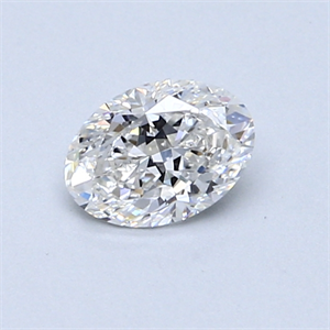 Picture of 0.53 Carats, Oval Diamond with  Cut, F Color, VS2 Clarity and Certified by GIA
