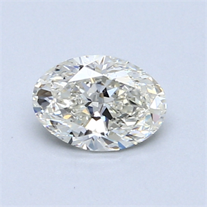 Picture of 0.70 Carats, Oval Diamond with  Cut, J Color, VS1 Clarity and Certified by GIA
