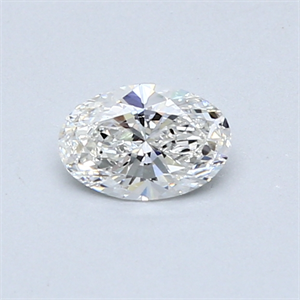 Picture of 0.43 Carats, Oval Diamond with  Cut, G Color, VS2 Clarity and Certified by GIA