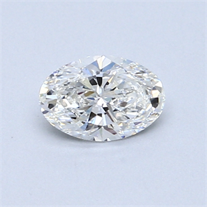 Picture of 0.52 Carats, Oval Diamond with  Cut, F Color, VS1 Clarity and Certified by GIA