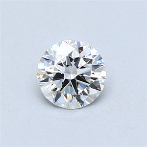 Picture of 0.45 Carats, Round Diamond with Excellent Cut, E Color, SI2 Clarity and Certified by GIA