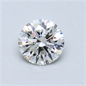 0.53 quilates, Redondo Diamante , Color G, claridad SI1 y certificado por GIA