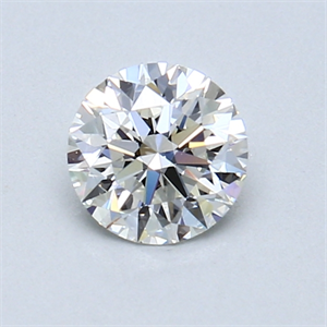 Picture of 0.60 Carats, Round Diamond with Very Good Cut, H Color, VS1 Clarity and Certified by GIA