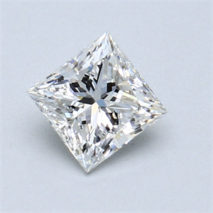 Foto 0.61 quilates, Princesa Diamante , Color G, claridad VS2 y certificado por GIA de