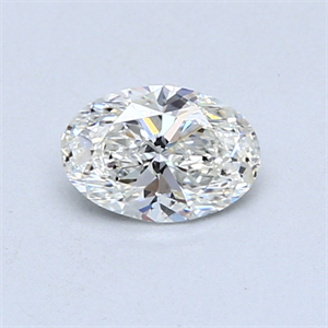 Picture of 0.51 Carats, Oval Diamond with  Cut, H Color, SI2 Clarity and Certified by GIA