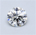 0.59 quilates, Redondo Diamante , Color G, claridad VS2 y certificado por GIA