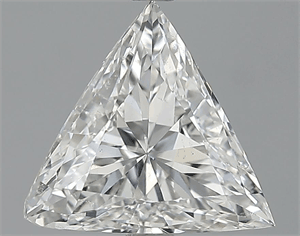 1.51 Carats, Triangle Diamond with  Cut, F Color, SI1 Clarity and Certified by GIA