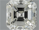 1.04 quilates, Asscher Diamante , Color J, claridad VVS2 y certificado por GIA