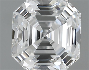 Picture of 1.05 Carats, Asscher Diamond with  Cut, D Color, VS2 Clarity and Certified by GIA
