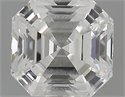 1.11 quilates, Asscher Diamante , Color J, claridad SI2 y certificado por GIA