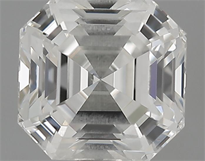 Foto 1.11 quilates, Asscher Diamante , Color J, claridad SI2 y certificado por GIA de
