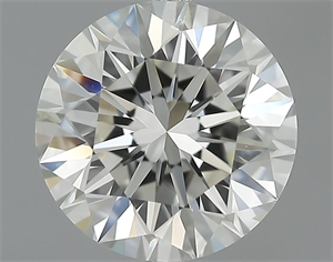 Picture of 2.00 Carats, Round Diamond with Very Good Cut, J Color, SI1 Clarity and Certified by GIA