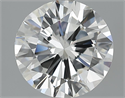 3.01 quilates, Redondo Diamante , Color I, claridad VS2 y certificado por GIA