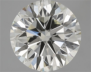 Picture of 4.01 Carats, Round Diamond with Very Good Cut, M Color, VVS2 Clarity and Certified by GIA