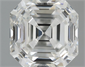 3.10 Carats, Asscher Diamond with  Cut, G Color, VVS1 Clarity and Certified by GIA