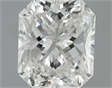 1.02 Carats, Radiant Diamond with  Cut, G Color, VS2 Clarity and Certified by GIA