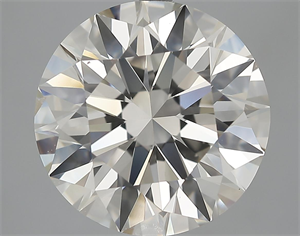 Picture of 7.83 Carats, Round Diamond with Excellent Cut, L Color, SI1 Clarity and Certified by GIA