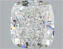 4.02 Carats, Cushion Diamond with  Cut, D Color, SI1 Clarity and Certified by EGL
