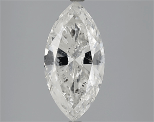3.04 Carats, Marquise Diamond with  Cut, F Color, SI3 Clarity and Certified by EGL