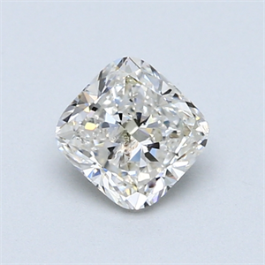 Picture of 0.71 Carats, Cushion Diamond with  Cut, J Color, I1 Clarity and Certified by GIA