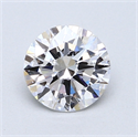 1.04 quilates, Redondo Diamante , Color D, claridad IF y certificado por GIA