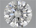 4.05 Carats, Round Diamond with Excellent Cut, F Color, VS1 Clarity and Certified by GIA