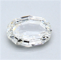 0.70 quilates, Ovalado Diamante , Color I, claridad VS1 y certificado por GIA