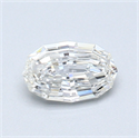0.47 Carats, Oval Diamond with  Cut, G Color, VS1 Clarity and Certified by GIA