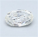 0.59 Carats, Oval Diamond with  Cut, G Color, VS1 Clarity and Certified by GIA