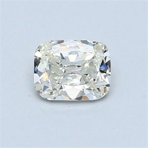 Picture of 0.52 Carats, Cushion Diamond with  Cut, L Color, SI2 Clarity and Certified by GIA