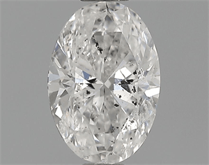 Picture of 0.70 Carats, Oval Diamond with  Cut, E Color, SI2 Clarity and Certified by EGL