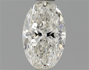 Picture of 0.70 Carats, Oval Diamond with  Cut, G Color, SI1 Clarity and Certified by EGL