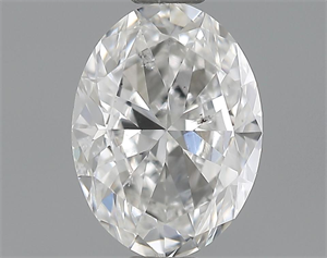 Picture of 0.70 Carats, Oval Diamond with  Cut, F Color, VS2 Clarity and Certified by EGL