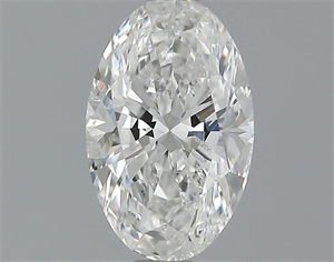 Picture of 0.80 Carats, Oval Diamond with  Cut, F Color, SI1 Clarity and Certified by EGL