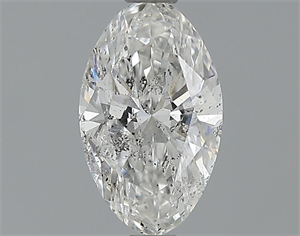 Picture of 0.83 Carats, Oval Diamond with  Cut, G Color, SI2 Clarity and Certified by EGL