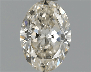 Picture of 0.90 Carats, Oval Diamond with  Cut, H Color, VS2 Clarity and Certified by EGL