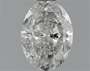 Picture of 1.01 Carats, Oval Diamond with  Cut, F Color, SI2 Clarity and Certified by EGL