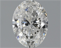1.00 quilates, Esmeralda Diamante , Color F, claridad SI2 y certificado por EGL