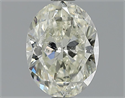 1.60 quilates, Ovalado Diamante , Color H, claridad SI1 y certificado por EGL
