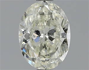 Picture of 1.60 Carats, Oval Diamond with  Cut, H Color, SI1 Clarity and Certified by EGL
