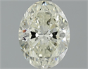 2.01 Carats, Oval Diamond with  Cut, H Color, VS2 Clarity and Certified by EGL