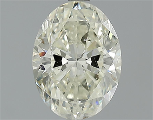 Picture of 2.01 Carats, Oval Diamond with  Cut, H Color, VS2 Clarity and Certified by EGL