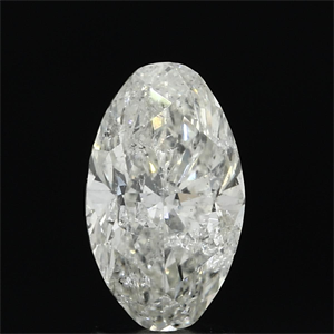 Picture of 2.02 Carats, Oval Diamond with  Cut, H Color, SI2 Clarity and Certified by EGL