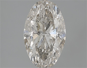Picture of 2.38 Carats, Oval Diamond with  Cut, G Color, SI2 Clarity and Certified by EGL
