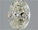 3.51 Carats, Oval Diamond with  Cut, I Color, SI2 Clarity and Certified by EGL