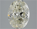 3.51 quilates, Ovalado Diamante , Color I, claridad SI2 y certificado por EGL