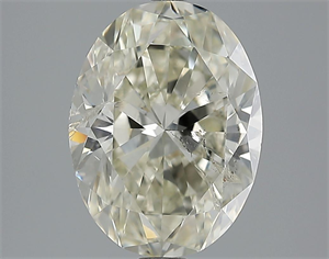 Picture of 3.51 Carats, Oval Diamond with  Cut, I Color, SI2 Clarity and Certified by EGL