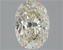 3.02 Carats, Oval Diamond with  Cut, H Color, SI1 Clarity and Certified by EGL